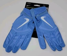 Nike Alpha Huarache Elite Unisex Batting Gloves Blue CV0720 431 Size Large New