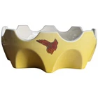 Red Wing Art Pottery Prismatique Planter Vase #792 MCM Belle Kogan Yellow READ