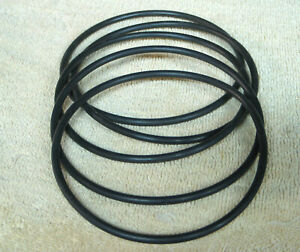 Lot of 4 4 1//8/" ID X 4 1//2/" OD X 3//16/" CS 346 O Ring Seal Buna-N O-346