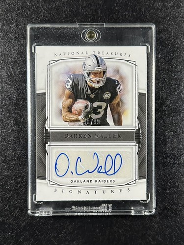 DARREN WALLER 2019 National Treasures Signatures AUTO Autograph #/99 *MINT* - Picture 1 of 2