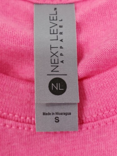 NEW!! 1UP NUTRITION: Vintage Baby Pink Crew Neck Logo T- Shirt, Size SMALL - Bild 5 von 5