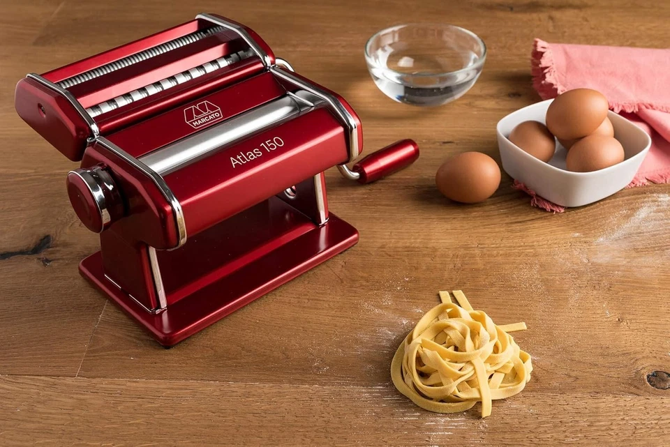 Authentic Atlas 150 Manual Pasta Maker - Includes Cutter & Easy Instructions - Image 4 of 4
