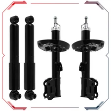4Pcs Front & Rear Struts Shocks Full Set For 2010 - 2013 KIA SOUL