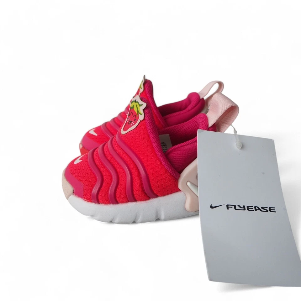Zapatillas sin cordones Nike Dynamo Go TD 'Strawberry' DO9376-600 Infantil 2C Foto 2 de 4