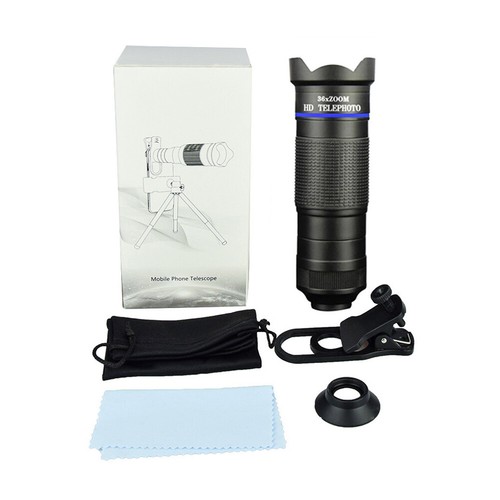 36X Phone Camera Telephoto Lens Zoom Fisheye Wide Angle Lens Telescope - Picture 5 of 12