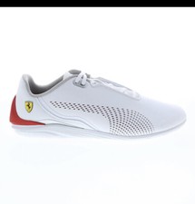 Puma ferrari cat Decimia Junior White Sneaker Boys Size 6307269 02