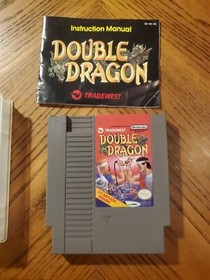 Double Dragon (Nintendo Entertainment System, 1988) NES w Manual & Hard Case