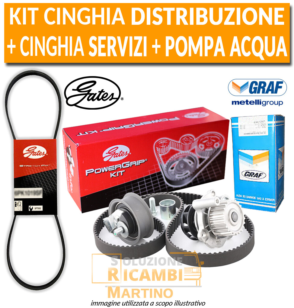 Kit Cinghia Distribuzione E Pompa Acqua Febi Bilstein 45117 - Ricambio Auto Di Qualit&agrave;, Made In Germany