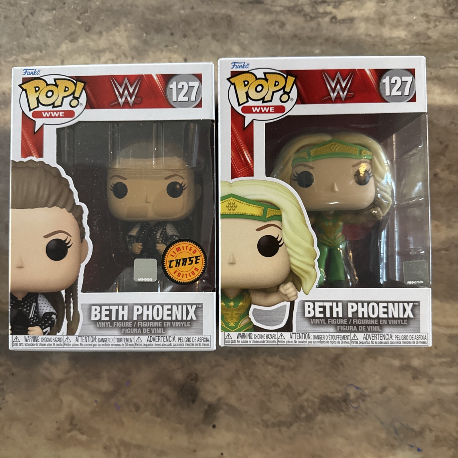 2023 WWE Funko POP! 127 Beth Phoenix Bundle Common & Chase | eBay