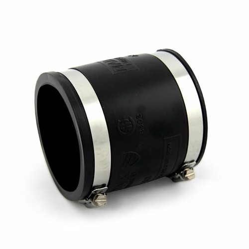 Acoplamiento flexible de goma simple (1,5x1,5" - negro) - Imagen 2 de 2