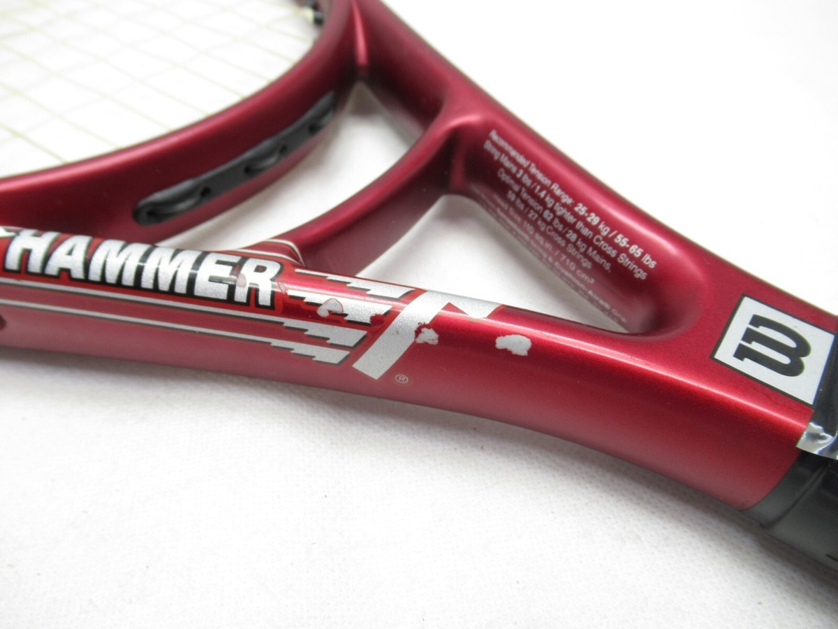 WILSON HYPER HAMMER 5.6 ROLLER OS TENNIS RACQUET (4 1/2