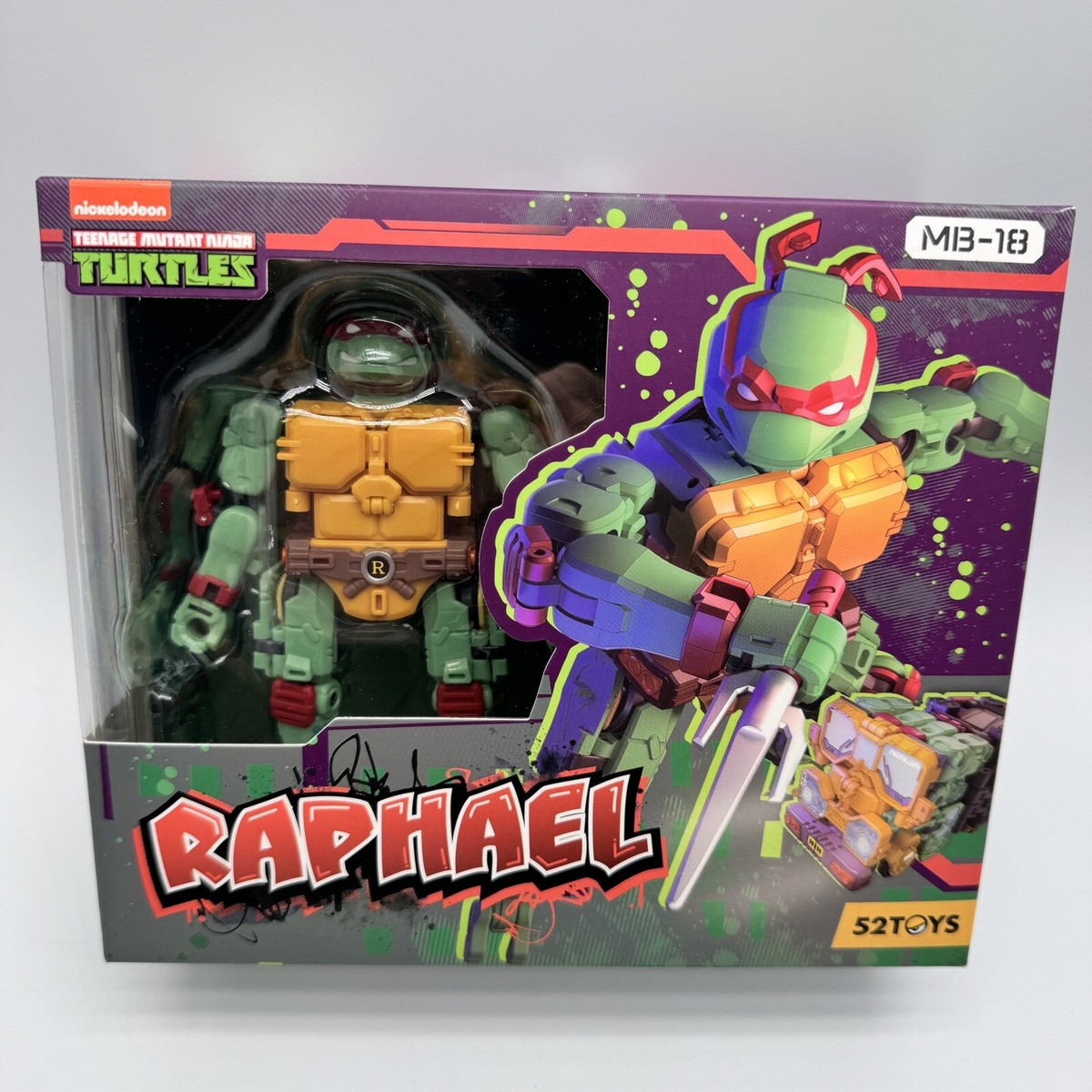 52Toys Megabox Teenage Mutant Ninja Turtles MB-18 Raphael