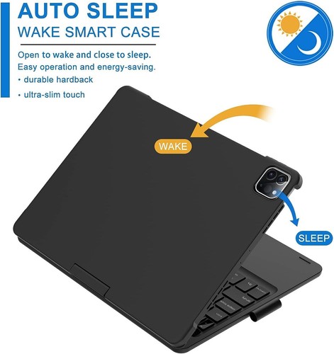Rotate Touchpad Tastatur Hülle für iPad Air 4. 5. Generation / iPad Pro 11" 2023 - Bild 16 von 51