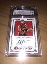 2020-21 Panini Chronicles Basketball Apprentice Signatures Bruno Fernando CSG 10