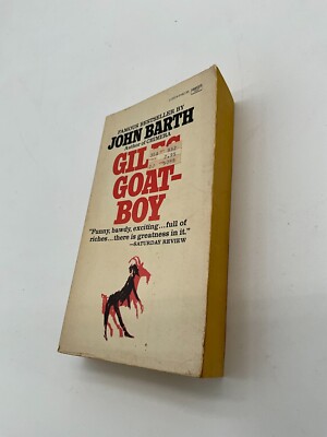Giles Goat-Boy -by John Barth -1966 Paperback -Book Fawcett Books