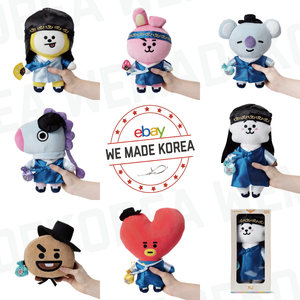 BT21 Hanbok Standing Plush Doll Korean Traditional Clothes Edition Official MD | eBay