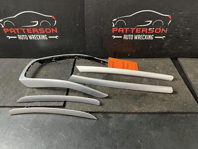 10-12 AUDI A5 COUPE DASHBOARD DOOR PANEL INTERIOR ALUMINIUM TRIM