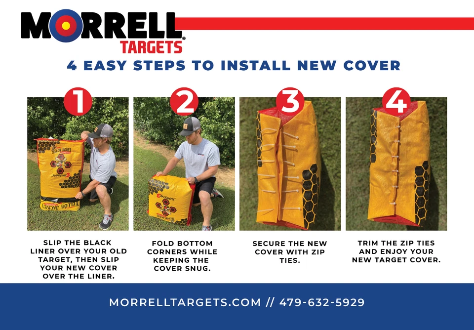 Morrell NASP School Target Replacement Cover One Shooting Side - Image 3 of 3