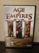 Age Of Empires III PC Game 3 Discs 2005 With Product Key - Complete