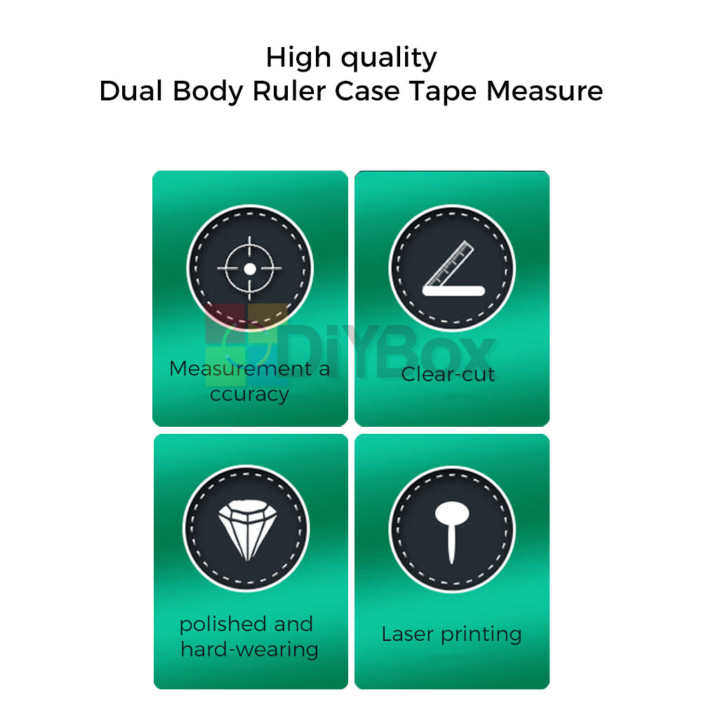 Steel Ruler Roll Metric Tape Measure Meter Ruler Retractable ...