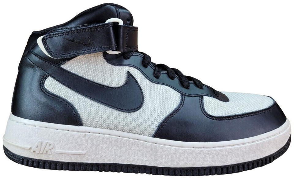 Nike Air Force 1 Mid '07 Black White - 315123-037 for Sale