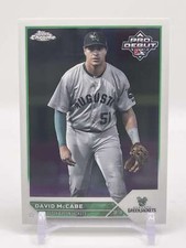 David McCabe 2023 Topps Pro Debut Chrome #PDC-180 Atlanta Braves