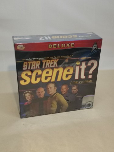 Star Trek Scene It? Deluxe DVD Board Game - New & Sealed