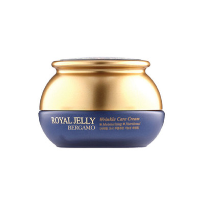 [BERGAMO] Royal Jelly Wrinkle Care Cream - 50g / Free Gift