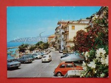 PISCIOTTA MARINA auto Fiat 500 Mini Salerno vecchia cartolina  