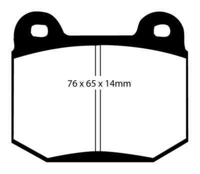 EBC Bluestuff Rear Brake Pads