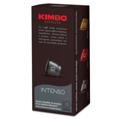 Kimbo Compatible NESPRESSO Capsules Intenso
