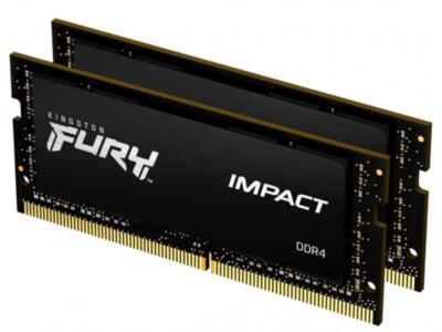 中古 DDR4 32gb(16×2) PC3200 kingston Kingston FURY Impact 32GB (2 x 16GB) 260-pin SO-DIMM DDR4 3200 MHz