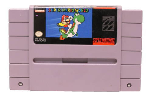 Super Mario World Super Nintendo 1991 SNES - Foto 1 di 3