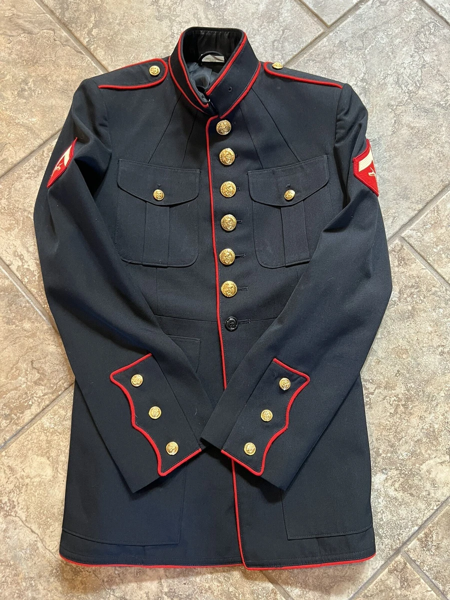 usmc dress blues cover products for sale | eBay