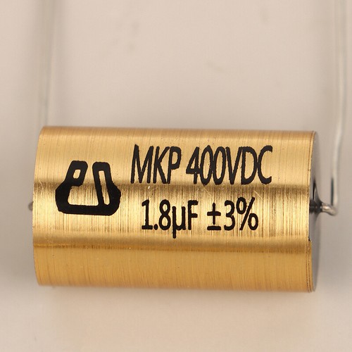 Metallized Loudspeaker Power Amplifier Coupled Frequency Audio Capacitor Tool - Picture 3 of 32