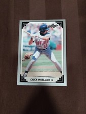 1991 Leaf Chuck Knoblauch Minnesota Twins #396