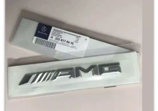 Genuine Mercedes Benz AMG Rear Boot Badge Emblem C E A S Class SLK UK 🇬🇧