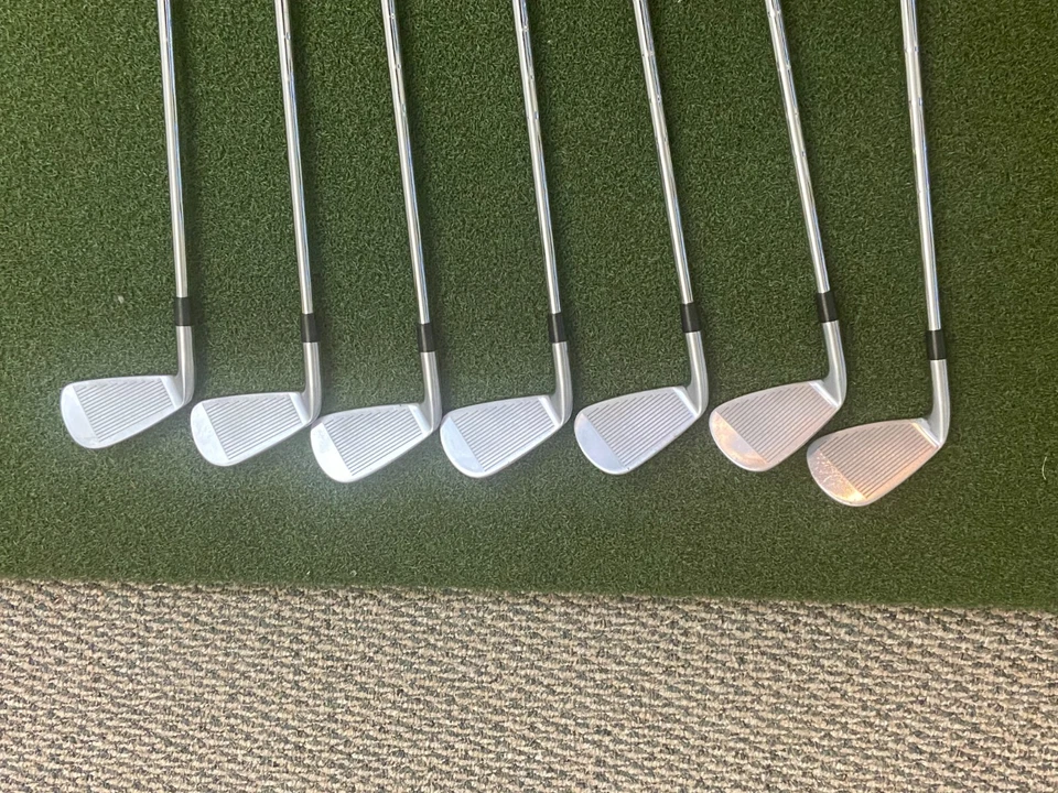 SALE!! Golfworks TS-1  Forged irons 4-PW w/ KBS 130X flighted iron shafts.S $499 - Image 3 of 3