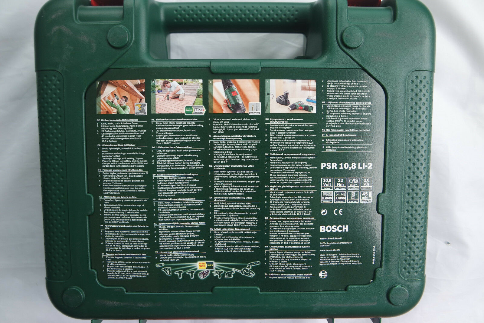 Bosch PSR 10,8 LI-2 - 2 Akku-Bohrschrauber 3165140023320 | eBay