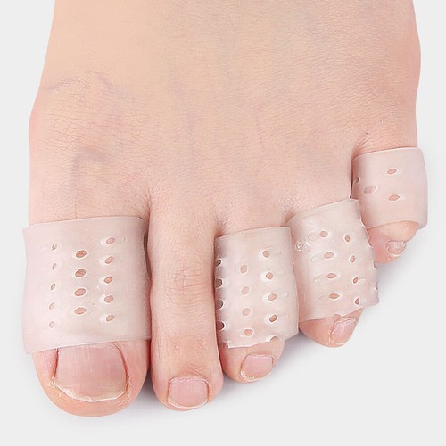 Silicone Toe Caps Breathable Big Toe Protector Prevents Blisters Size Large 2pc~ - Picture 9 of 26