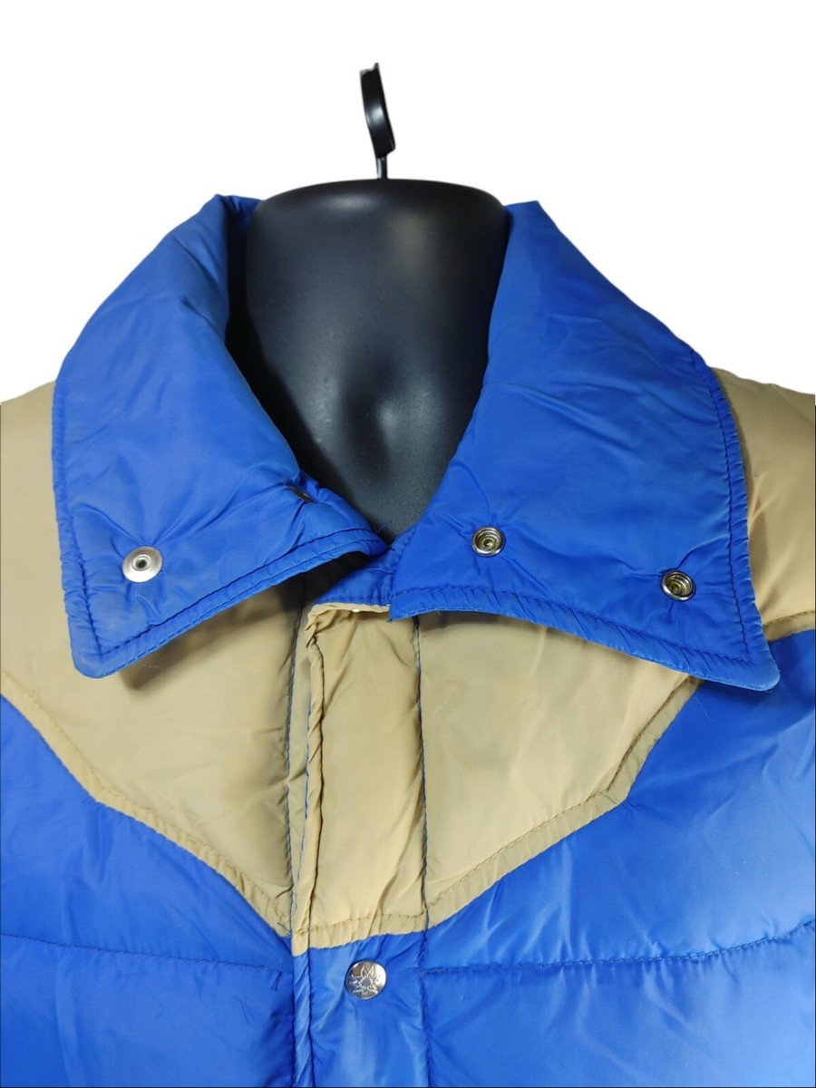Vintage 70s Vtg Goose Down Vest Extra Smal Alpine Designs