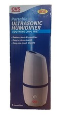 CVS Pharmacy Portable Ultrasonic Humidifier Soothing Cool Mist Open Box
