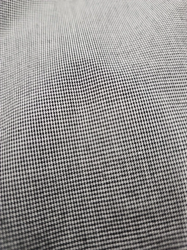 Chaps Men's Gray Checkered Long Sleeve Dress Shirt Size 18.5 - Image 4 of 4