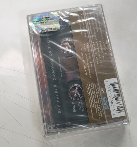 BEN HARPER Diamonds On The Inside MC ukrainian press cassette tape - Picture 2 of 2
