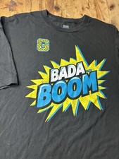 WWE SLAM CRATE Bada Boom Realest Guys In The Room T Shirt Ad enzo amore big cass