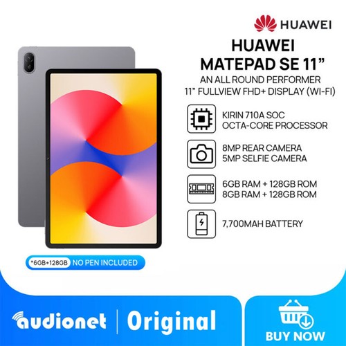 Huawei MatePad SE 11” 6GB+128GB 8MP Octa Core HarmonyOS PC Tablet Wi-Fi 120HZ - 第 2/5 張圖片
