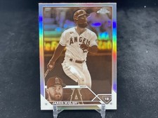 JARED WALSH 2023 TOPPS CHROME #89 BASE SEPIA REFRACTOR / LOS ANGELES ANGELS