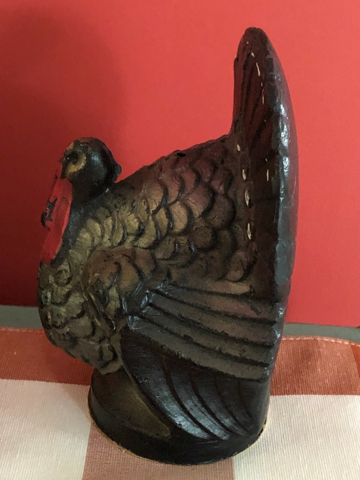 Vintage Turkey Candle Gurley Buffalo NY Large Unused No Wick Thanksgiving Decor eBay