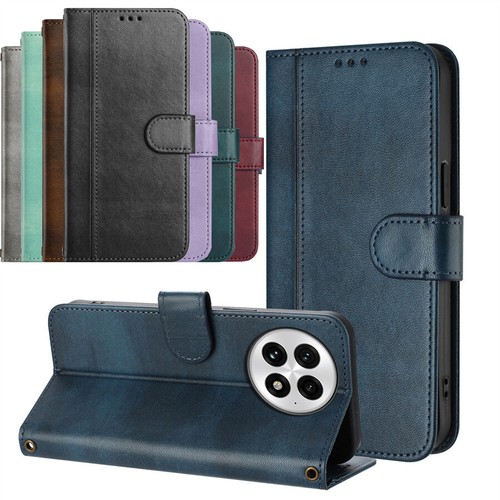 Line Solid Color Wallet Case Phone Case Cover for OnePlus 13 12 11 9 10R ACE5