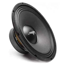 NEW SKAR AUDIO FSX10-8 400-WATT SINGLE 10-INCH 8 OHM MID-RANGE LOUDSPEAKER